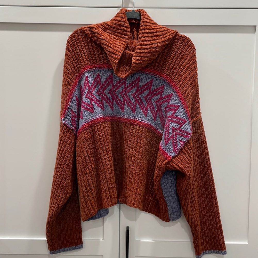 Chunky knit sweater